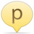 social balloon p Icon